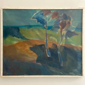 An Expressionist Landscape Painting